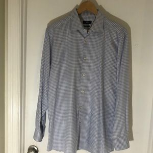 Hugo Boss dress shirt sharp fit size 16.5